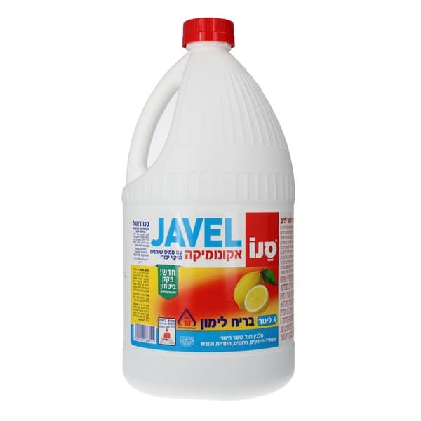 אקונומיקה סנו בריח לימון 4 ליטר