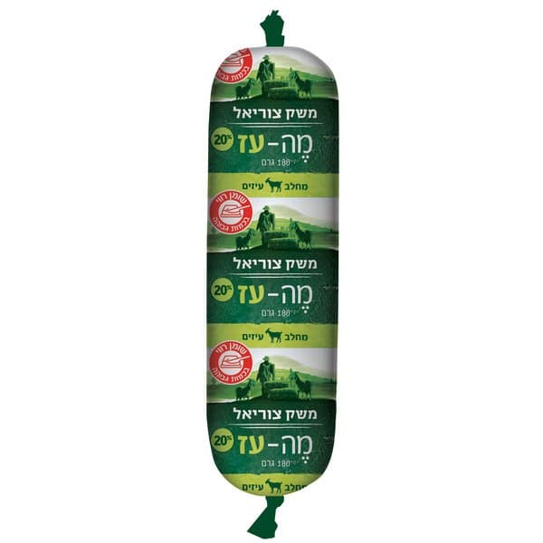 מה עז גבינה מחלב עיזים 20%-180 גרם