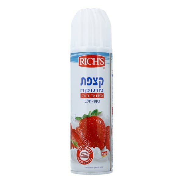 קצפת מתוקה מוכנה, 250 גרם