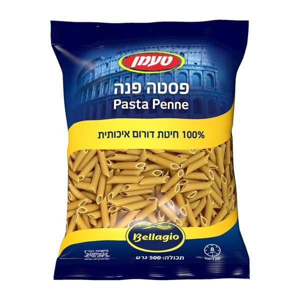 פסטה צינורות 500 גר'