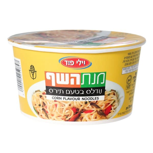 נודלס בטעם תירס, 70 גרם