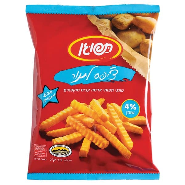 צ'יפס לתנור תפוגן