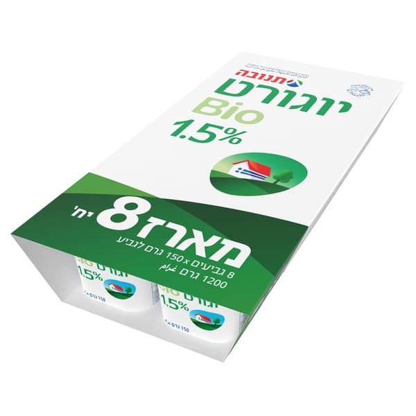 יוגורט ביו 1.5% - 8 יח'