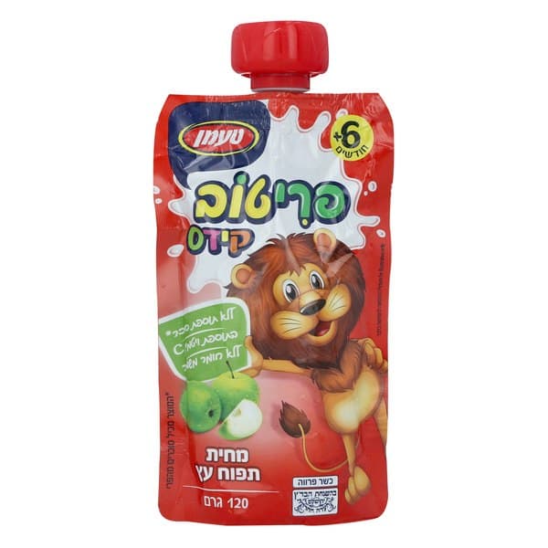 מחית תפוח עץ עם פקק