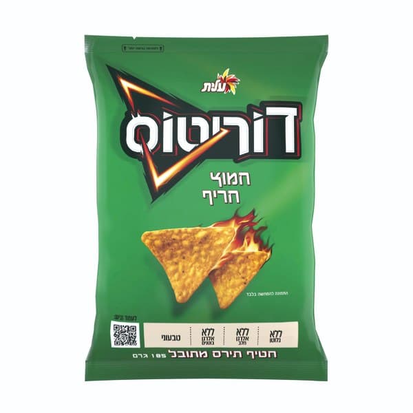 דוריטוס בטעם חמוץ חריף 185 גר'