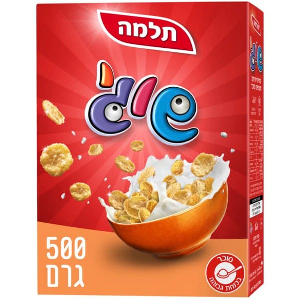 שוגי פתיתי תירס מצופים סוכר