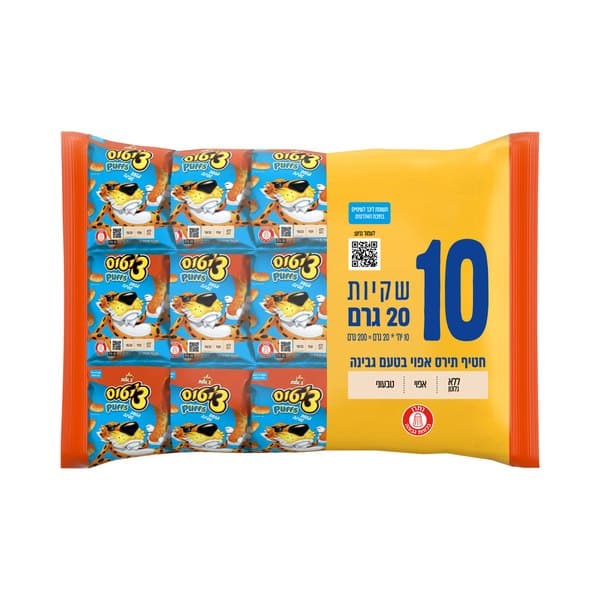 צ'יטוס פאף בטעם גבינה, 10 * 20 גרם