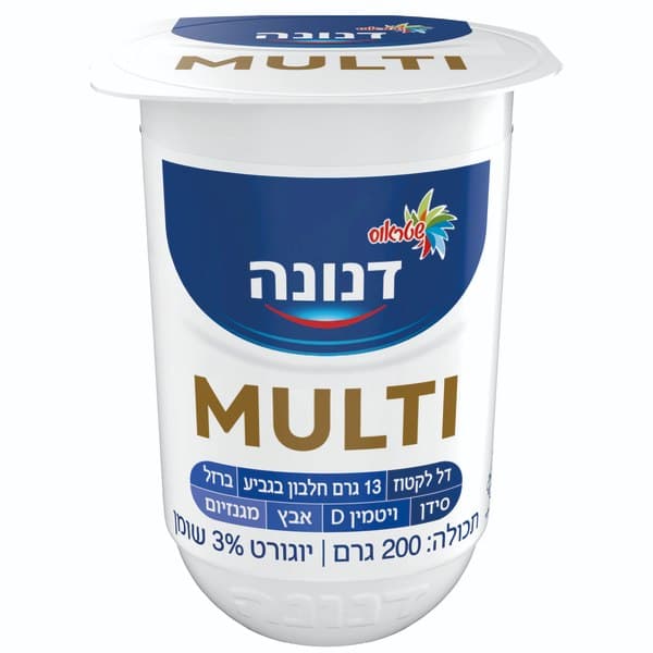 מולטי יוגורט 3%, 200 גרם