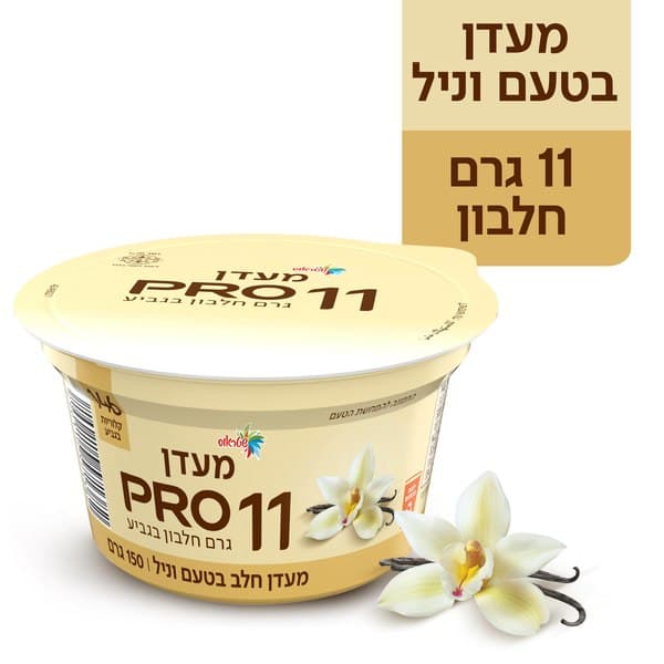 פרו 11 מעדן חלב בטעם וניל