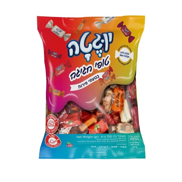 סוכריות טופי בטעמי פירות