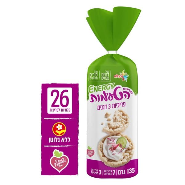 פריכיות 3 דגנים