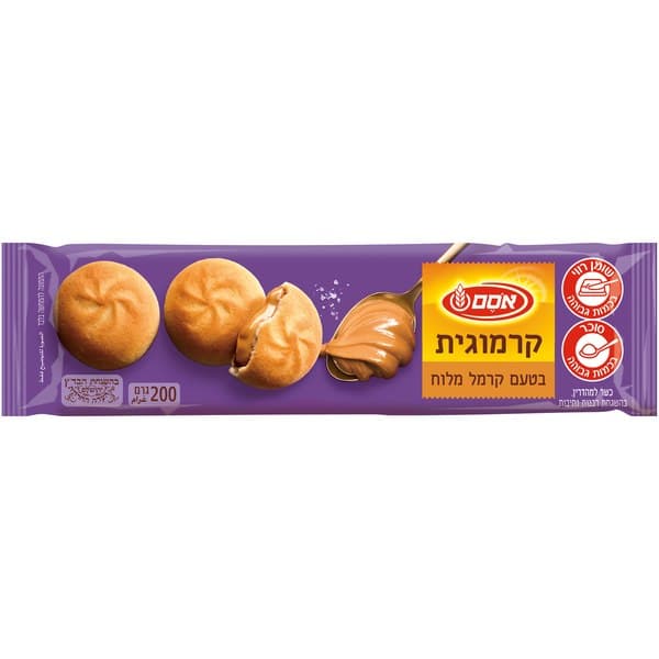 עוגיות קרמוגית קרמל מלוח