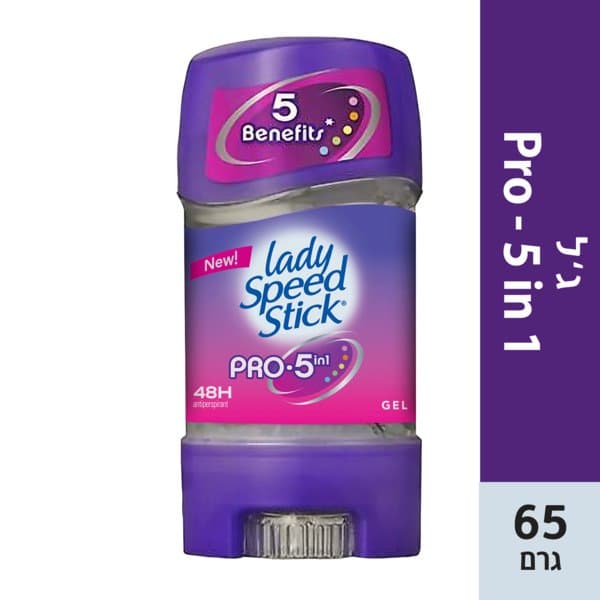 דאודורנט ג'ל פרו 5